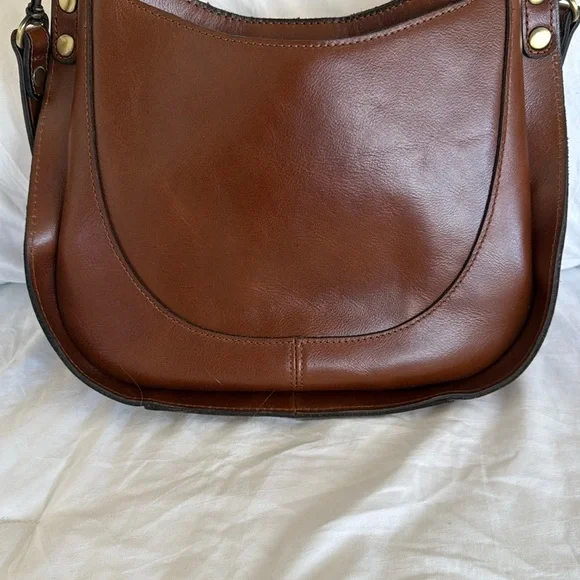 Patricia Nash Brown Shoulder Bag with Slouchy Hobo Shape and Adjustable Strap - Picture 2 of 16